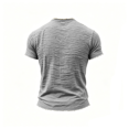thumbnail image 6 of Men's Casual Linen T Shirts V Neck Short Sleeve Washed Shirts Raw Edges Tops Summer Beach Vacation Yoga Tops, M, 6 of 7
