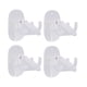 thumbnail image 1 of Ganchos Para Soporte De Barra De Cortina, Rodamiento Fuerte, Sujeción Segura, Soporte Adhesivo Para Barra De Cortina, 4 Tornillos De Cinta De Doble Cara Para Sala De Estar Para Un, 1 of 7
