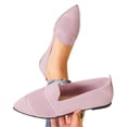 thumbnail image 3 of Willtoo Womens Mesh Soft Sole Non Slip Flat Pointed Toe Breathable Slip On Lazy Shoes Casual Round Toe Loafers, 3 of 6