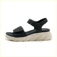 thumbnail image 6 of Gubotare Women's Summer Walking Sandals Air Cushion Support Platform Ankle Strap Shoes Comfortable Casual Wedge Sandals (Black,Size 8), 6 of 9