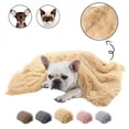 thumbnail image 2 of Sonbest Winter Soft Pet Manta para perros Estera de cama para gatos Felpa larga Cálida Doble capa mullida Funda para dormir profundo para perros pequeños, medianos y grandes Rosa S Inevent SH1104-80, 2 of 7