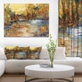 thumbnail image 1 of Design Art - River in Forest Oil Painting, 1 of 3