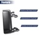 thumbnail image 4 of Manija de puerta exterior delantera izquierda y derecha para Ford, paquete de 2, color negro, 4 of 6