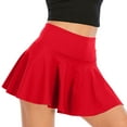 thumbnail image 1 of Jupe-Short de Tennis pour Femmes, Faux Deux-Pièces, Course Décontractée, Sports d'Été, Exercice, Yoga, 1 of 5
