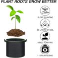 thumbnail image 5 of 5 bolsas de plantación de 30 l, bolsas de plantación hechas de tela no tejida, bolsa de plantación con manijas, bolsa de plantación reutilizable para jardinería y cultivo de planta, 5 of 5