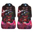 thumbnail image 6 of Hazbin Hotel Car Seat Covers 2 Pcs Seat Protector Cover Universal Front Vehicle Seat Protector For Auto Truck Van Suv Sedan Vehicle, 6 of 9