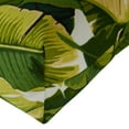 thumbnail image 4 of Greendale Home Fashions Palm Leaves White 51 x 18 in. Outdoor Reversible Tufted Bench Cushion, 4 of 9