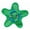Green, variant on mdesiwst Star-Shaped Dog Flying Disc Squeaky Crinkle Paper Interactive Dog Toy Heavy-duty Dog Chew Toy for Outdoor Training Fetch Catch Play