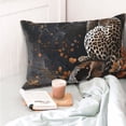 thumbnail image 4 of Yiaed Leopard On Tree Branch Print Brushed Microfiber Envelope Pillowcases, Standard,Envelope Closure Pillow Cases(No pillow core)-20"x30", 4 of 6