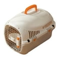 thumbnail image 1 of Transportín para perros, transportador de viaje para mascotas, ventilación, transportador de animales pequeños, jaula para perros, perrera para gatos, Estilo A, 1 of 8