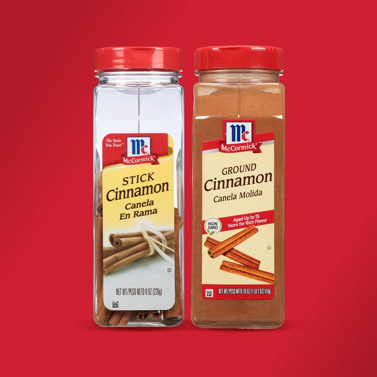 McCormick Kosher Cinnamon Sticks 8 oz Bottle for Cooking Baking