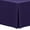 Purple, variant on Ultimate Textile 8 ft. Fitted Polyester Tablecloth - for 30 x 96-Inch Banquet and Folding Rectangular Tables - 42"H, Purple