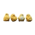 thumbnail image 3 of 4X Cute Resin Yellow Little Baby Chick Home Ornaments Decoration, 3 of 7