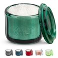 thumbnail image 1 of Salero KooK Verde Esmeralda Vidrio Prensado Relieve 296 ml, 1 of 6