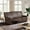 Brown, variant on Relax A Lounger Einsley Relcining Sofa in Caramel Faux Leather