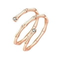 thumbnail image 5 of Anillo de circonita cúbica con nudo de bambú para mujer, accesorios de joyería de compromiso para boda, regalo para mujeres y niñas Wmkox8yi  sjalhkljlk3193, 5 of 5