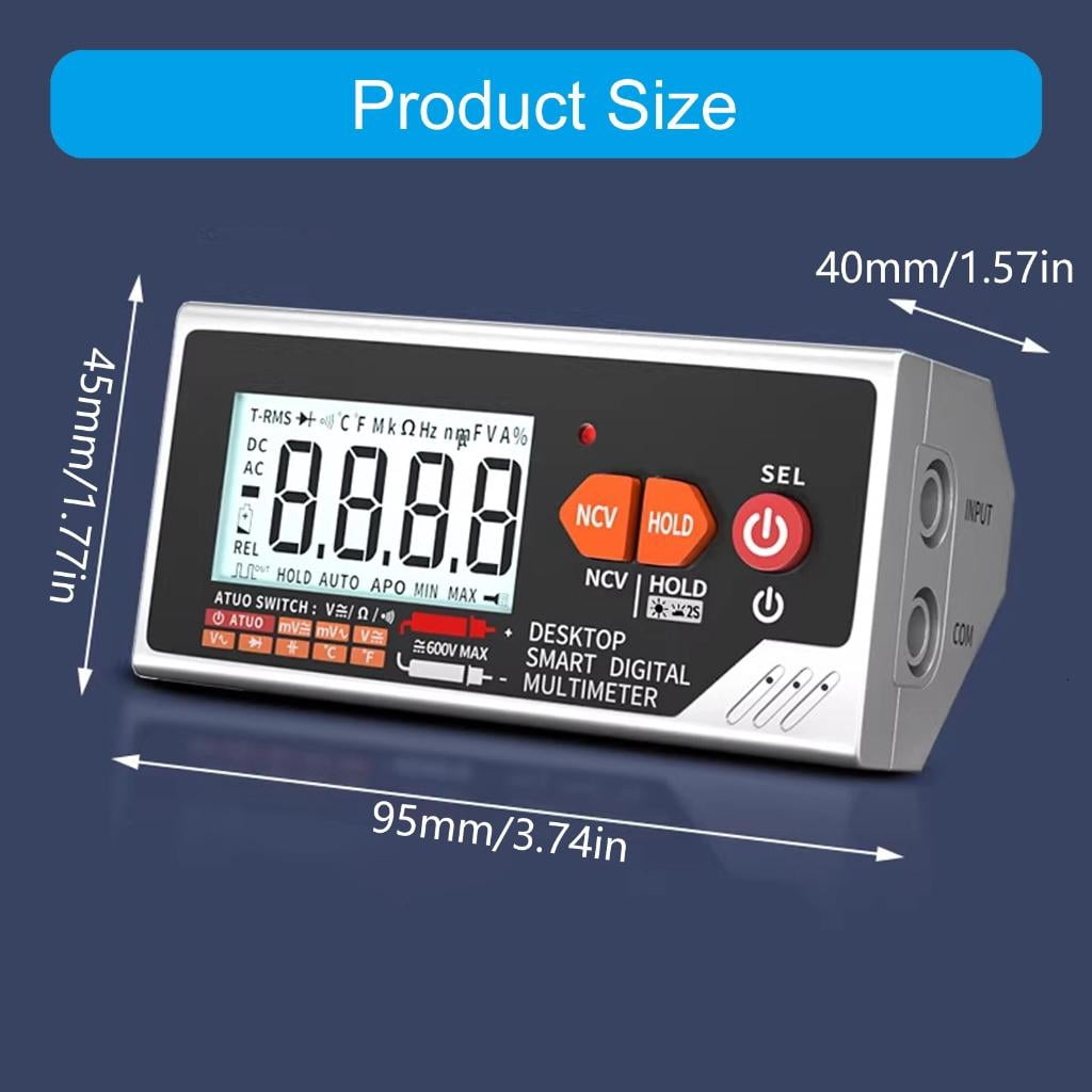 Advanced Handheld Digital Multimeter 5999 Counts Capacitance Resistance Tester Suitable For Wiring Specialists Home User