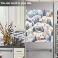 thumbnail image 3 of Yayeee Magnetic Dishwasher Cover for The Front Decoration Home Kitchen Machine Sticker Protector, Snowy Winter, 3 of 6