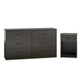Mainstays Classic Nightstand with Drawer, Espresso