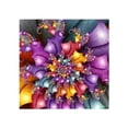 thumbnail image 1 of 30x30CM Colorful Canvas Material Full Needlework DIY Rhinestone Painting DIY Cross-stitch of Diamond Needlework Drawings for House, 1 of 6