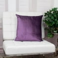 thumbnail image 2 of Parkland Collection Nerine 20x20" Reversible Fabric Throw Pillow in Purple/Taupe, 2 of 6