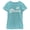 Tahiti Blue, variant on Girl's Lilo & Stitch Ohana Silhouette  Graphic Tee Tahiti Blue Large