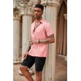 thumbnail image 2 of COOFANDY Mens Casual Beach Shirts Printed Short Sleeve Summer Hawaiian Shirts, 2 of 6