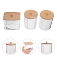 thumbnail image 1 of CTIRCHIU Set Cotton Ball Container Square Plastic Holder For Medical Environment Organization, 1 of 6
