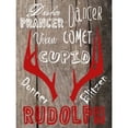 thumbnail image 3 of Lewis, Sheldon 15x18 Black Modern Framed Museum Art Print Titled - All Of The Other Reindeer, 3 of 5