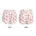 thumbnail image 6 of Sigee Hearts for Women's Athletic Shorts High Waisted Running Shorts Pocket Sporty Short Gym Elastic Workout ShortsMedium, 6 of 9