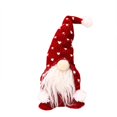thumbnail image 1 of 3pc Forest Old Man Decoraciones de Navidad Gorro de punto Muñeca sin rostro Juguetes para niños Wdftyju Libre de BPA, 1 of 1