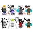 thumbnail image 1 of Juego de 8 minifiguras de anime, bloques de construcción, juguetes de colección, figuras, regalos de fiesta, suministros, regalos de cumpleaños, 1 of 11