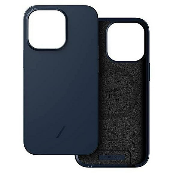 Native Union Clic Pop Magnetic Phone Case – Drop Protection MagSafe for iPhone 13 Pro Max (Navy)