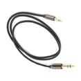 thumbnail image 2 of Cable de audio de cobre libre de oxígeno, cable de audio de 3,5 mm a cable de audio Cable de audio macho Maleto Diseñado con precisión, 2 of 8