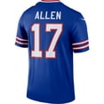 thumbnail image 3 of Men's Nike Josh Allen Royal Buffalo Bills Legend Player Performance Top, 3 of 3