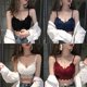 thumbnail image 3 of 【Ready stock】 Sujetador de encaje con espalda hermosa inalámbrico para mujer Sujetador push up con relleno suavepangjing, 3 of 4