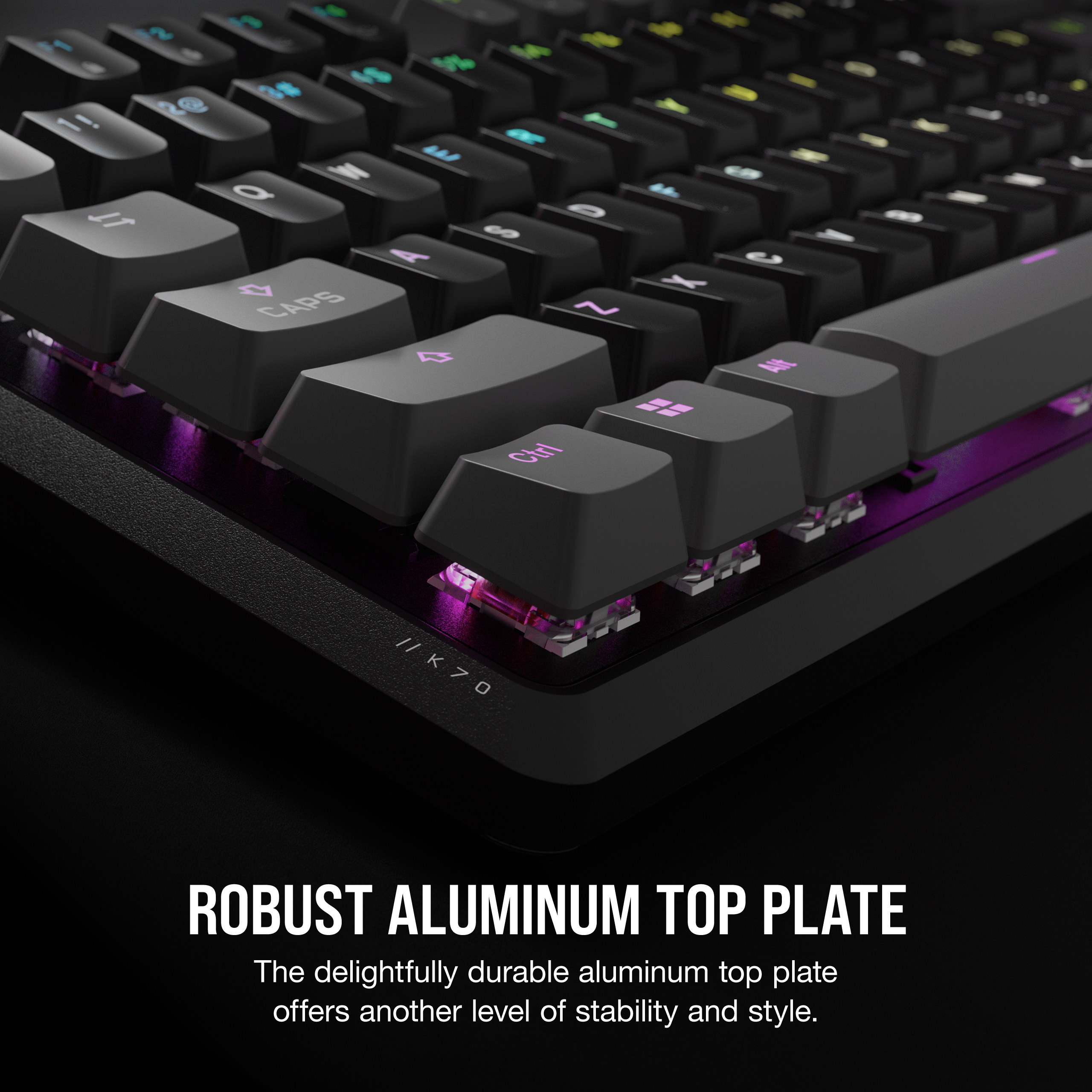 Corsair K70 Core RGB Mechanical Gaming Keyboard, Gray photo 7