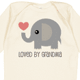 thumbnail image 4 of Inktastic Loved by Grandma Cute Grandchild Boys or Girls Long Sleeve Baby Bodysuit, 4 of 5