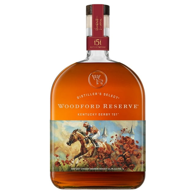 Woodford Reserve Derby Straight Bourbon Whiskey, 1 L