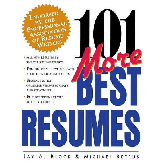 101 More Best Resumes, (Paperback)