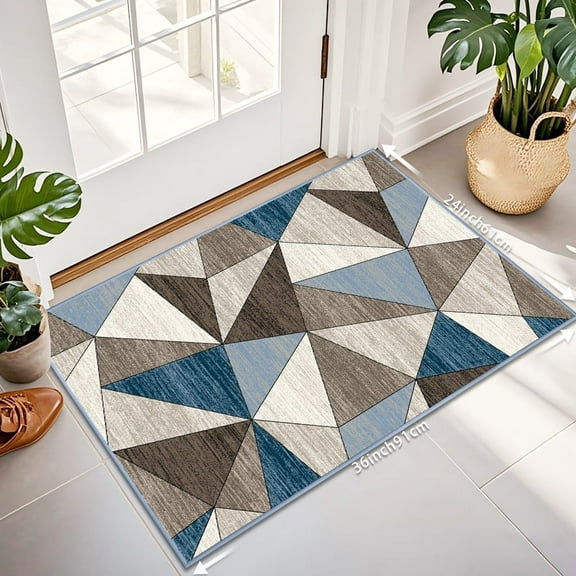 Soft Fluffy Shaggy Area Rug - Machine Washable Indoor Carpet for Living Room, Bedroom, Nursery & Dorms | Kids-Friendly Home Decor in Grey Aesthetic