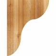 thumbnail image 3 of 6"W x 12"D x 16"H Carmel Rough Sawn Corbel, Western Red Cedar, 3 of 9