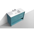 thumbnail image 5 of Kubebath NUDO 48″ Single Sink Modern bathroom Vanity in Teal Green Finish, 5 of 7