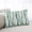 Green, variant on Purple Weeping Eucalyptus Throw Pillow Covers, Spring Summer Farmhouse Leaves Soft Breathable Pillow Cases with Invisible Zipper, Toddler Pillowcases for Couch Bed Sofa Chair 12x20 Inches