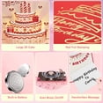 thumbnail image 6 of Lockways Happy Birthday Cards, 3D Musical Birthday Cake Greeting Card with Interactive Lights & Blowable Candle, Birthday Mother's Day Gift for Women, Men, Mom, Wife, Husband, 6 of 7