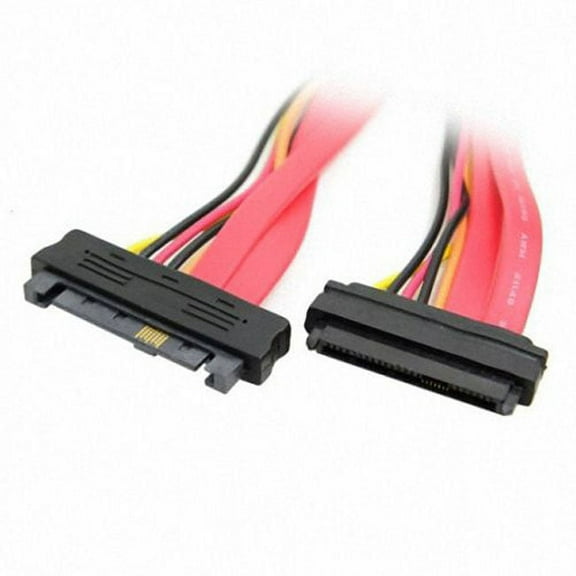 Chenyang CY SAS Hard Disk drive SFF-8482 SAS Cable 29Pin Male to Female Extension Cable 0.5m Cable