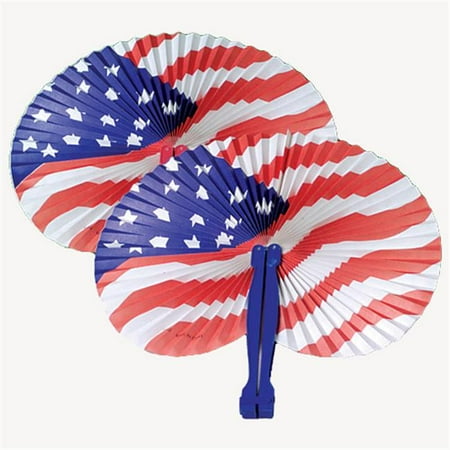 US Toy Company 1406 Patriotic Folding Fans