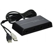 Mayflash GameCube Controller Adapter for Wii U, PC USB and Switch, 4 Port