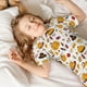 thumbnail image 5 of Fotbe Thanksgiving Pijama Estampada de 2 Piezas para Niños – Ropa de Dormir de Manga Corta Cómoda para Niños y Niñas, Camiseta y Shorts de Algodón-Medium, 5 of 6