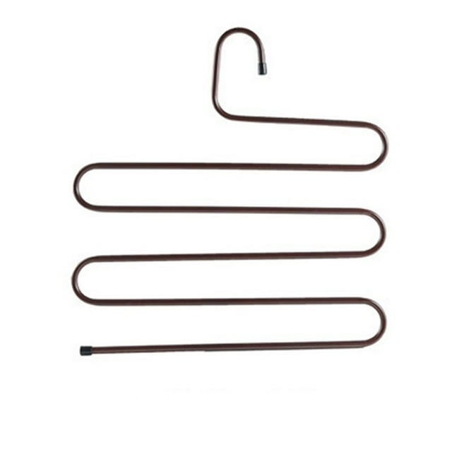 Fiudx Percha En Forma de S, Organizador de Armario Que Ahorra Espacio, Perchero de Hierro Duradero, Ideal para Puertas de Armario, Decoración Moderna para El Hogar, Fácil Instalación.